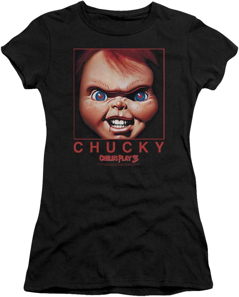 Amazon.com: Child's Play - Womens Chucky Squared T-Shirt